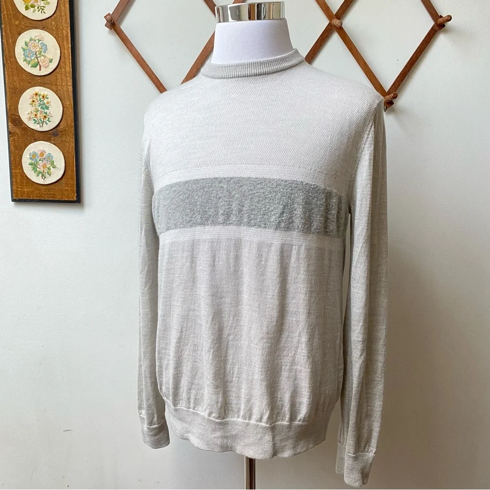 🍄 3/$30 Bugatchi Wool Sweater Made In Italy - Picture 11 of 14